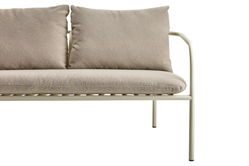 Bendt 2-Sitzer Sofa Pearl White/Teddy Beige