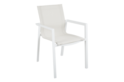 Delia Diningsessel White_Offwhite