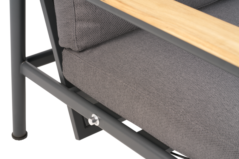 Gordon 3-Sitzer Sofa Anthrazit/Soft Dawn