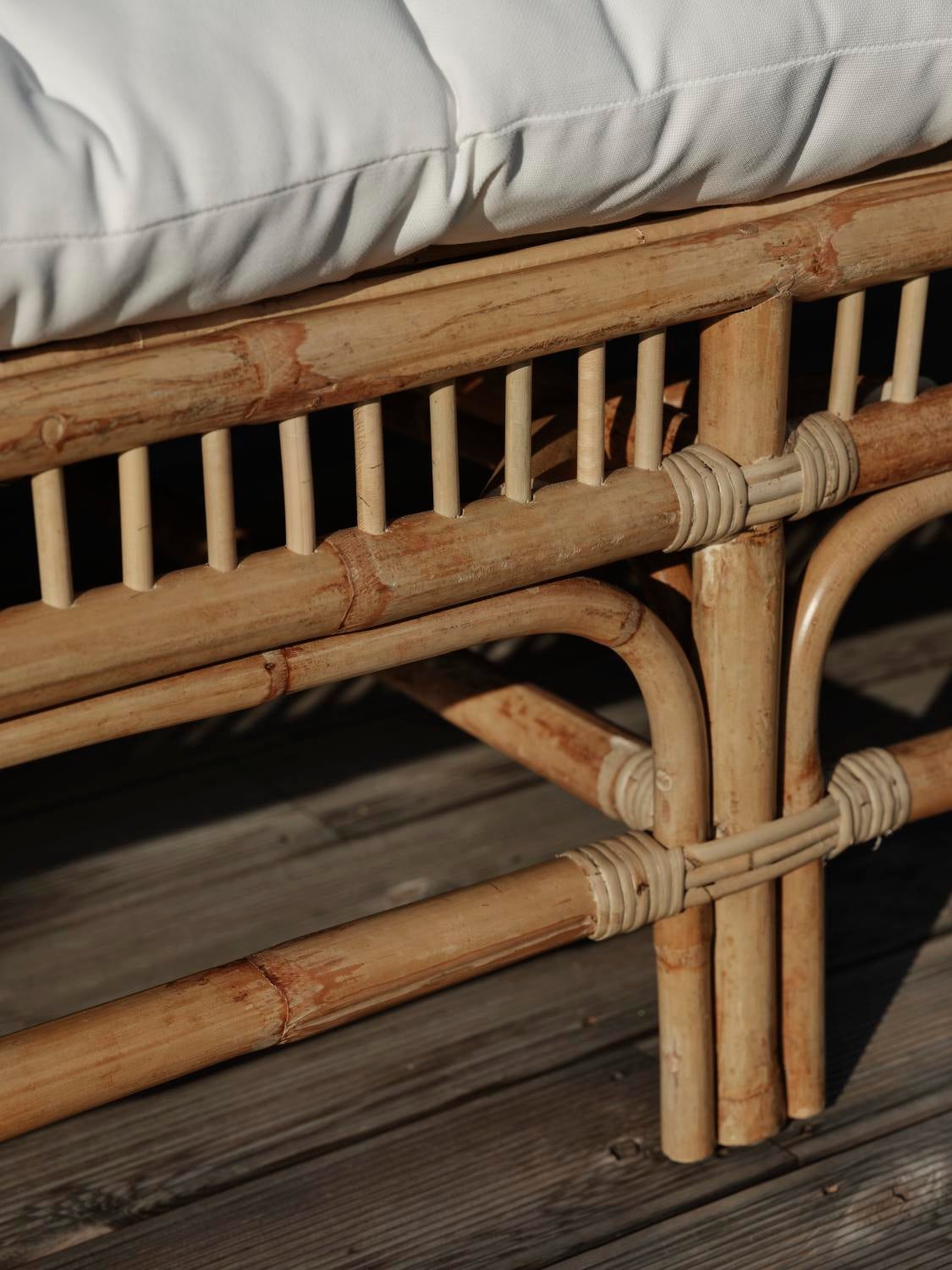 Vallda daybed Natur/weiß