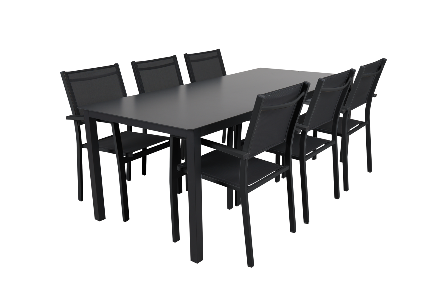 Rana Esstisch Schwarz/shwarz