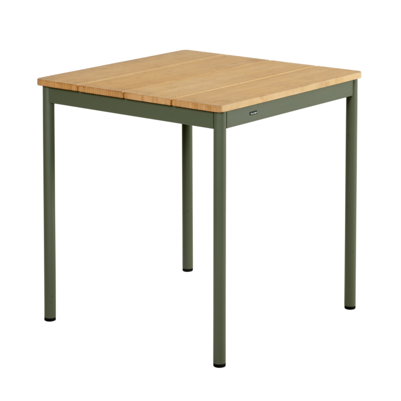 Nox Café-Tisch Nordic Green/Bamboo