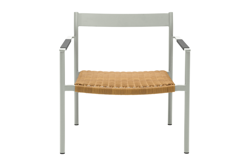 DK Loungesessel Light Grey/Natur