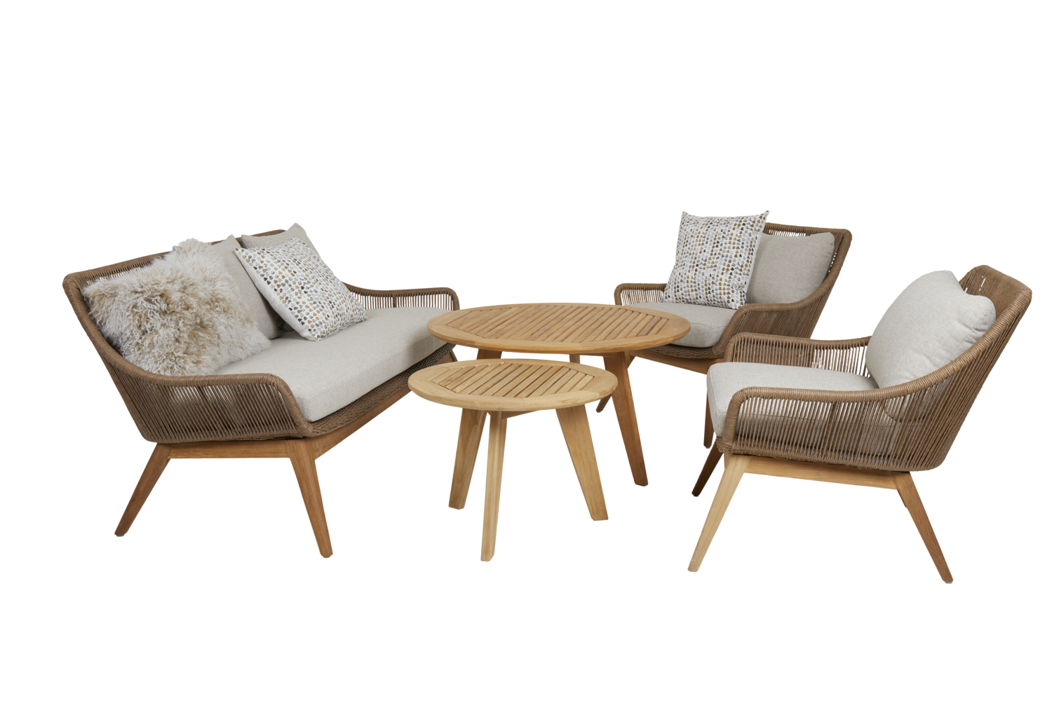 Hassel 2,5-Sitzer-Sofa Natur/beige