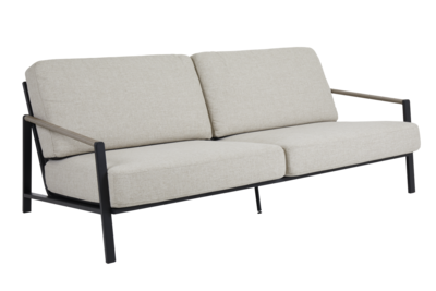 Lyra 2,5-Sitzer Sofa Schwarz/Sand