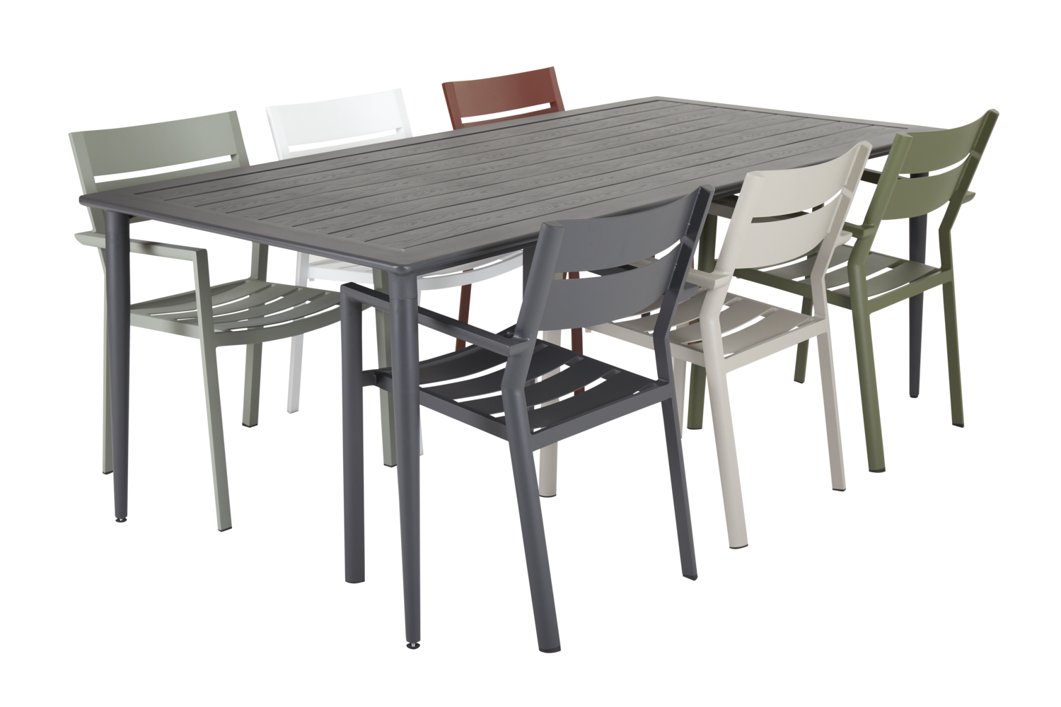 Delia Diningsessel Weiß