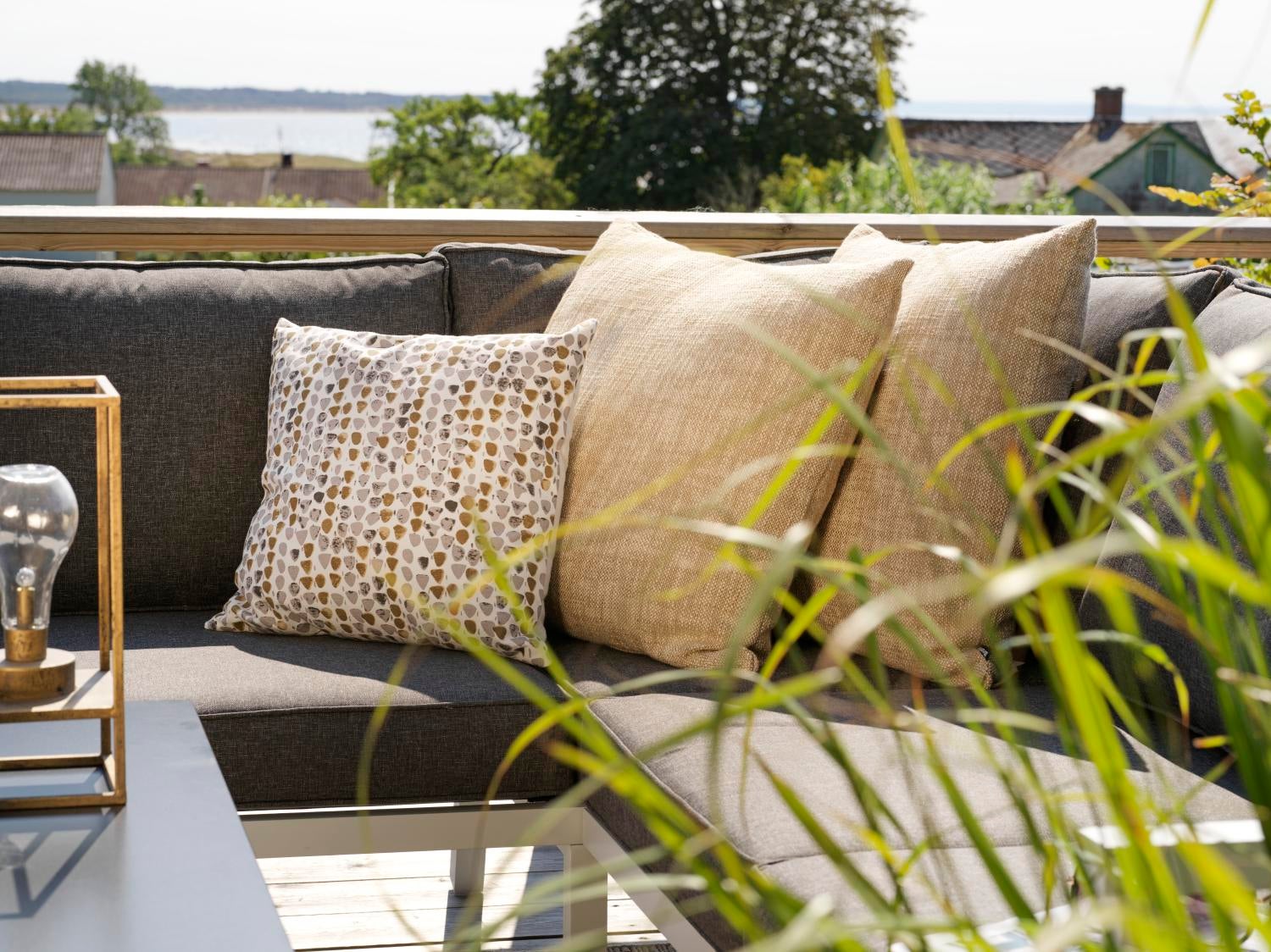 Bertrix Kissen Beige