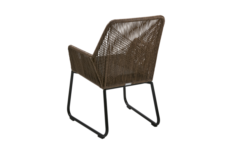 Midway Diningsessel Natur/schwartz