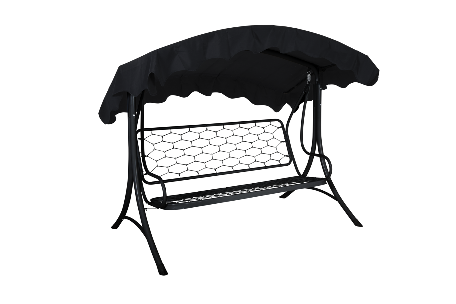 Prag Gartenschaukel Schwarz