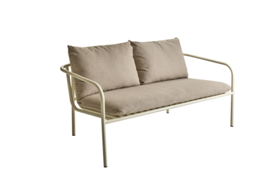 Bendt 2-Sitzer Sofa Pearl White/Teddy Beige