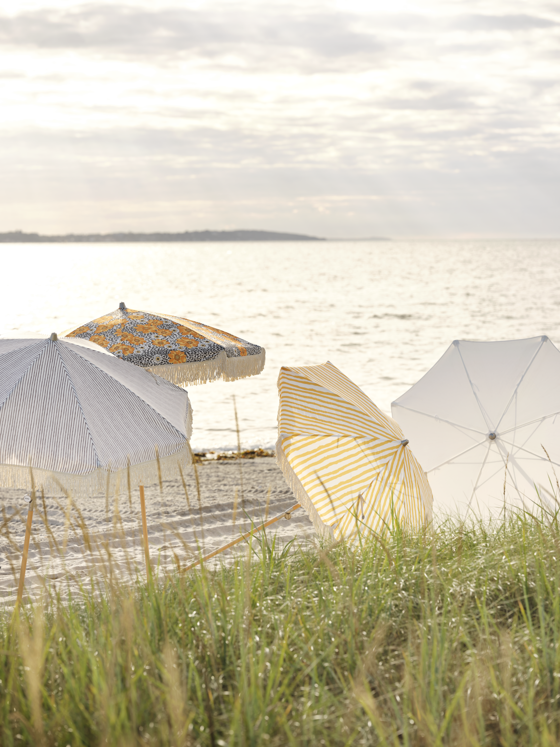 Gatsby Sonnenschirm Buttercup dot