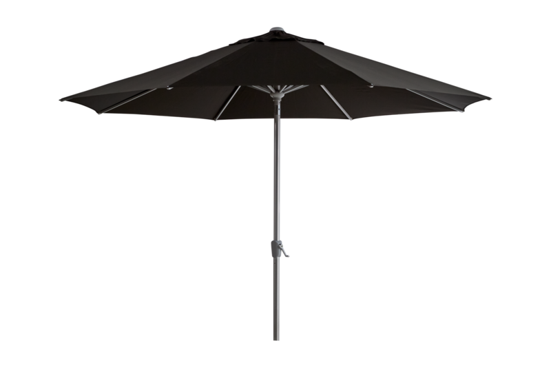 Abriola Sonnenschirm Charcoal Black