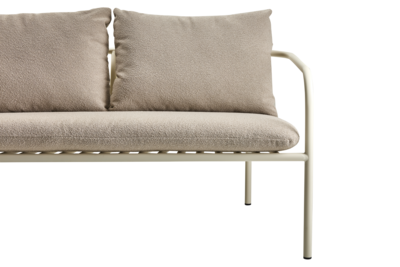 Bendt 2-Sitzer Sofa Pearl White/Teddy Beige