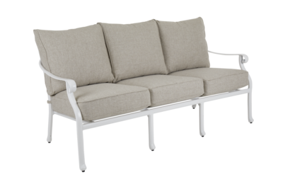 Arras 3-Sitzer Sofa Weiß/Sand