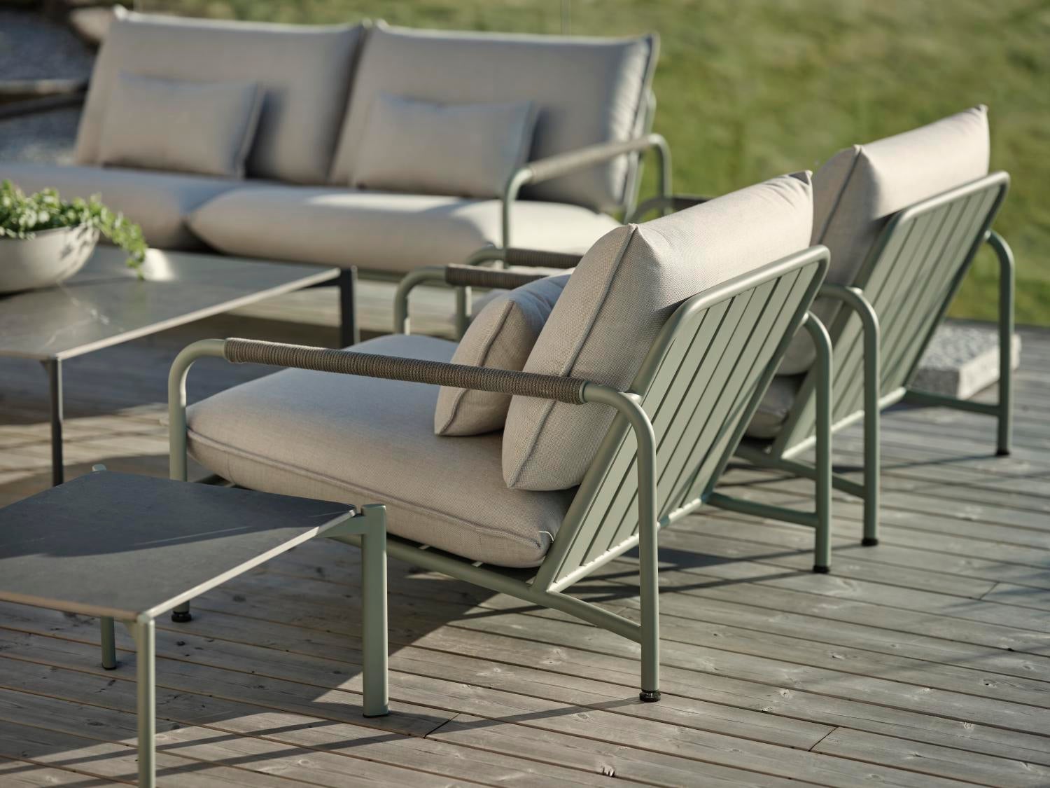 Lerberget 2,5-Sitzer-Sofa Dusty Green/ash