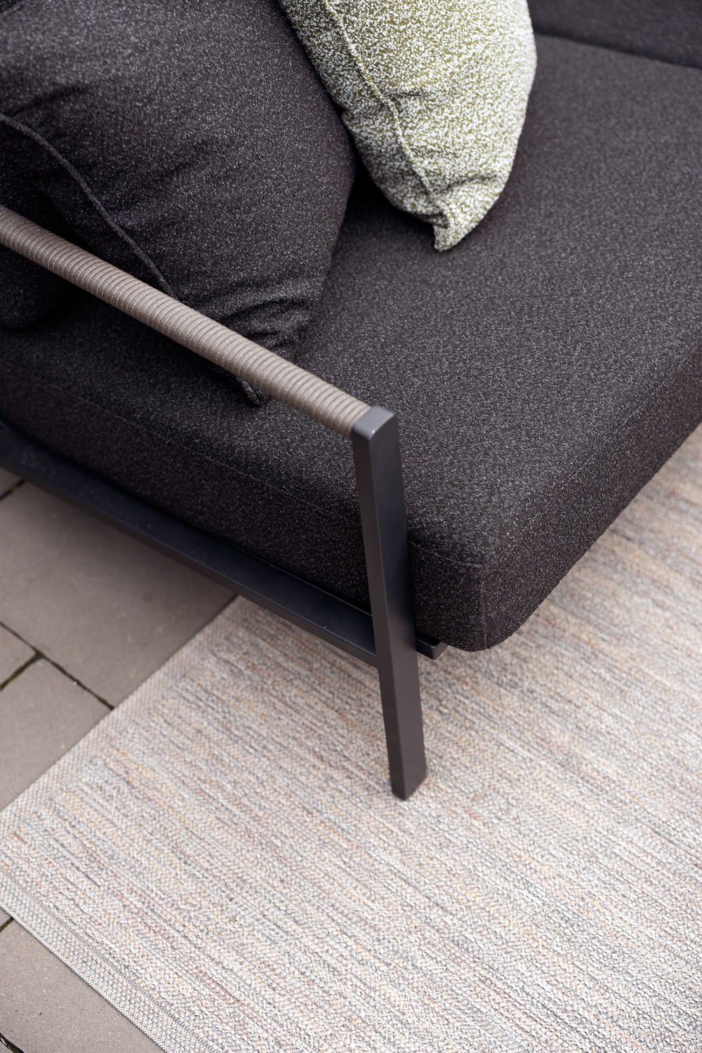 Lyra Sessel Schwarz/Teddy Black