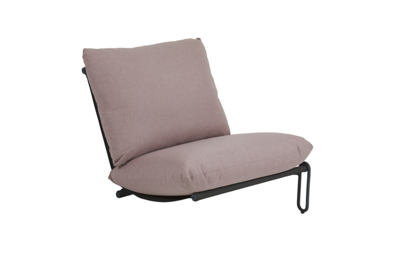 Blixt Sitz Schwarz/Dusty pink