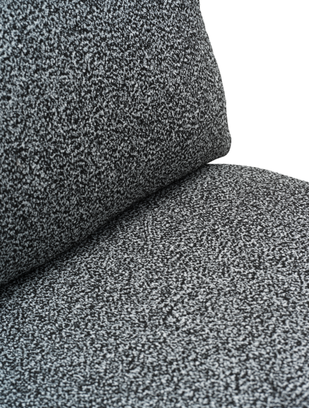 Blixt Loungesessel Schwarz/Teddy Ant