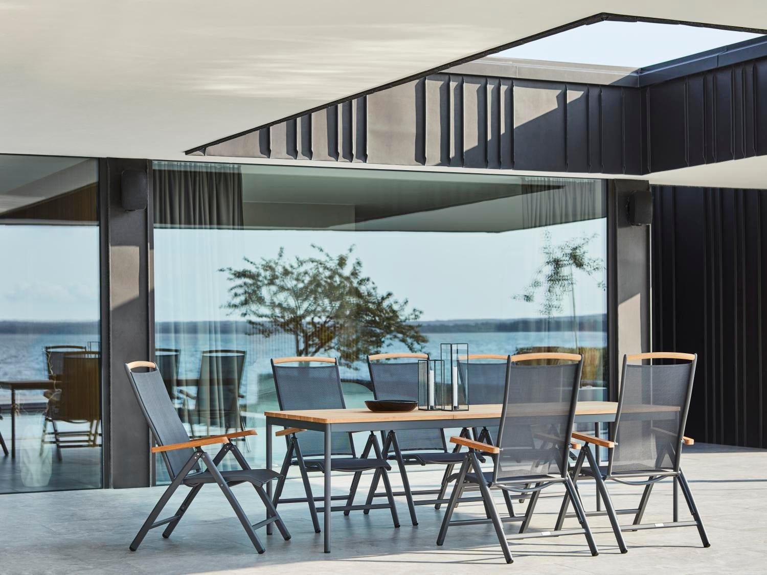 Andy Positionsstuhl Antrazit/Antrazit