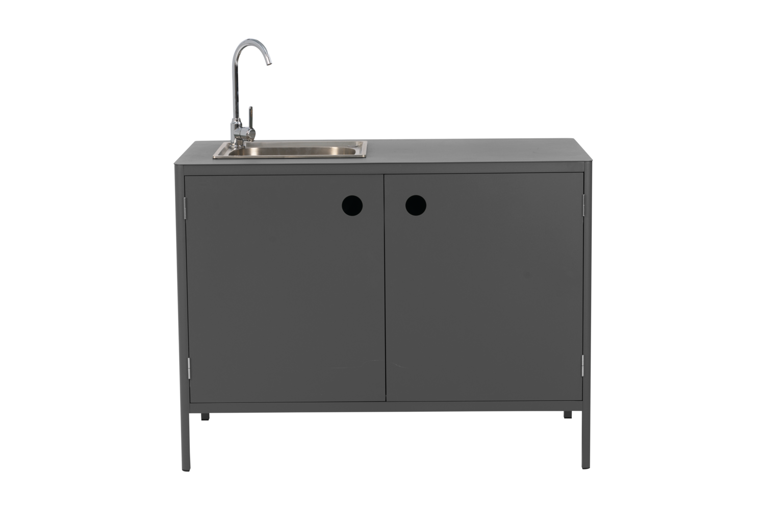 Kelia Outdoorküche Antrazit