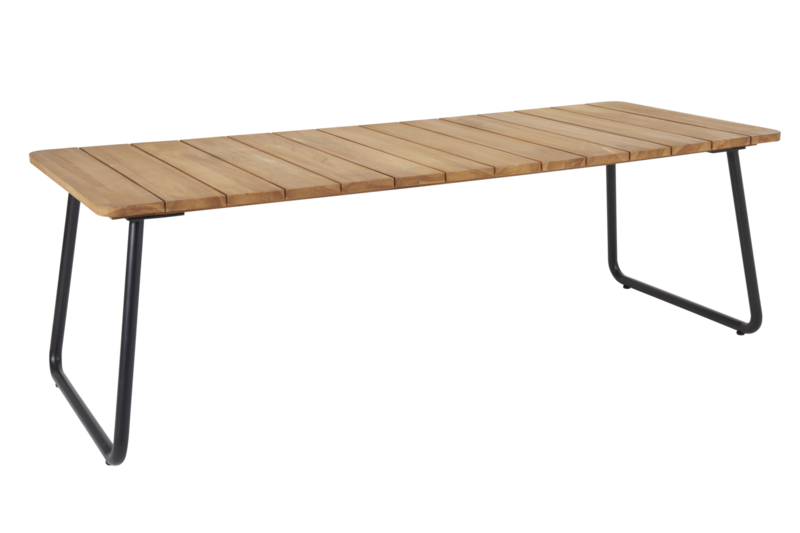Nolli Esstisch Schwarz/teak