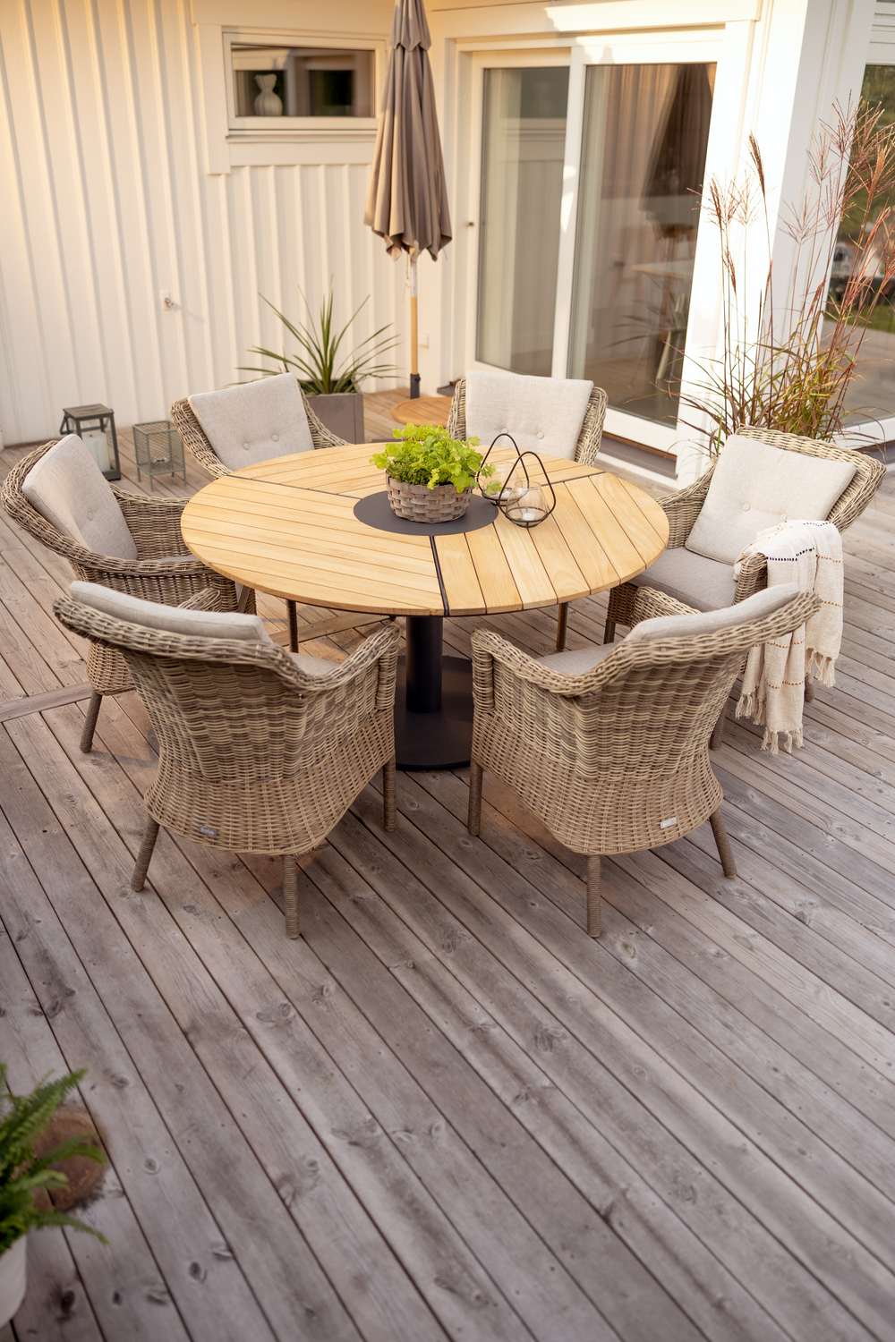 Lenora Diningsessel Rustikal/Sand