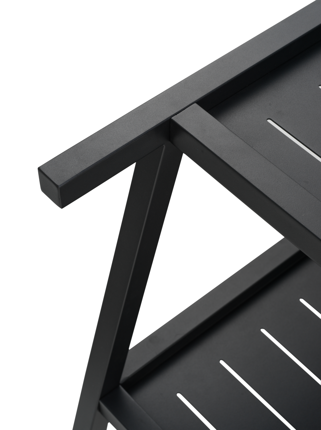 Samvaro Servierwagen Schwarz