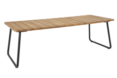 Nolli Esstisch Schwarz/teak