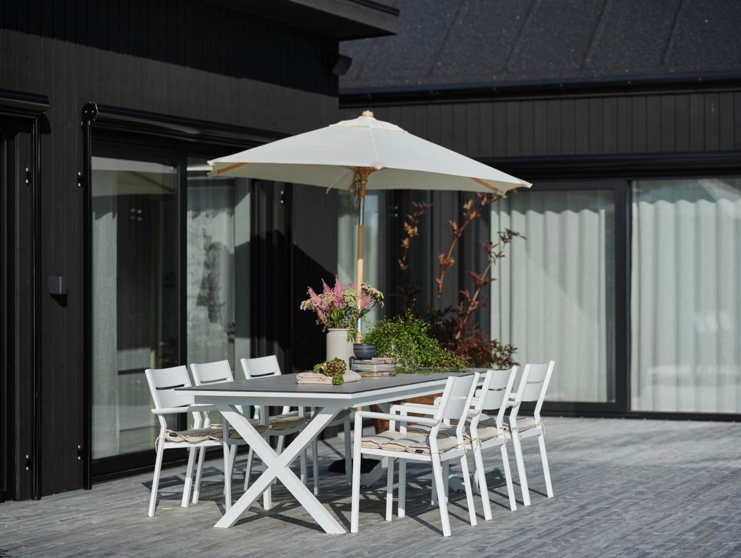 Delia Diningsessel Weiß