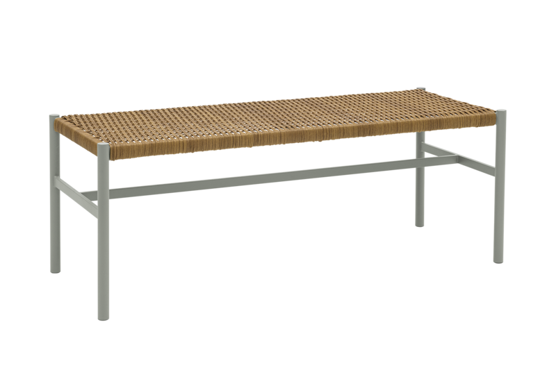 DK Bank Light Grey/Natur