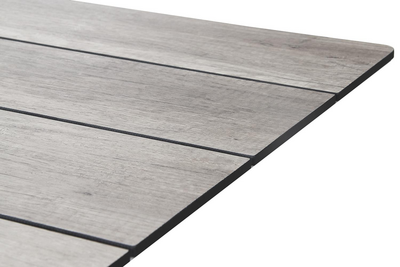 Laminat Tischplatte Holzoptik Grau