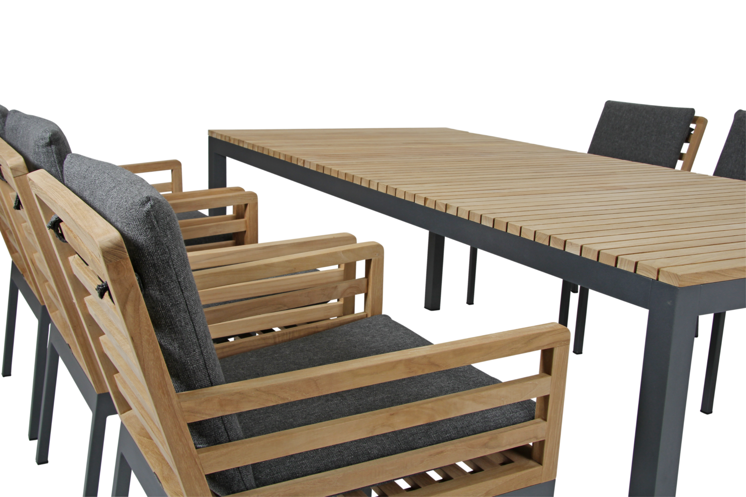 Zalongo Diningsessel Natur/grau