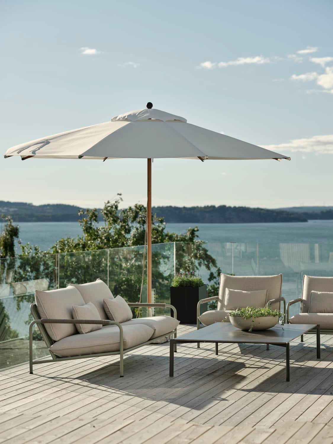 Lerberget 2,5-Sitzer-Sofa Dusty Green/ash