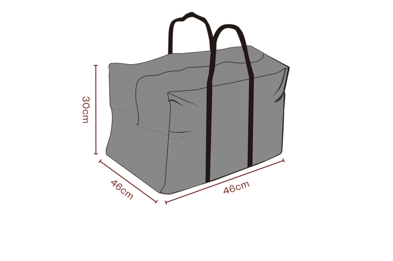 Möbelabdeckung Kissentache Schwarz