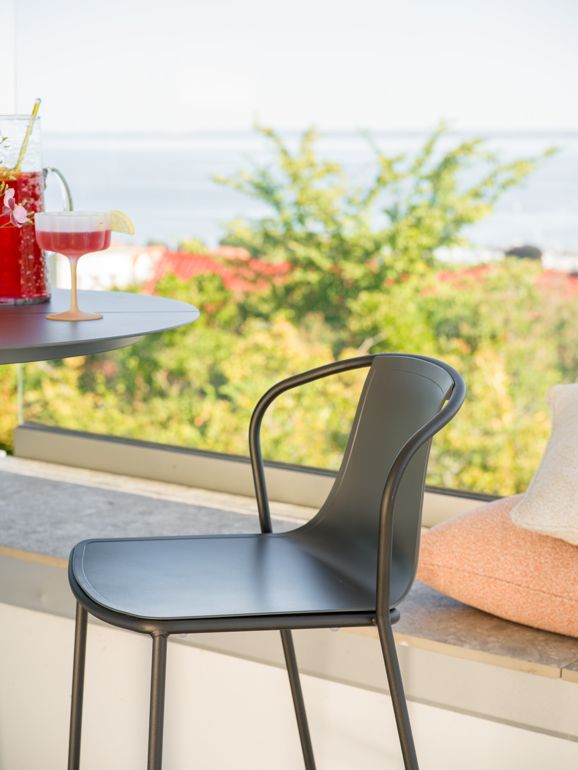 Kasia Barhocker Schwarz/shwarz