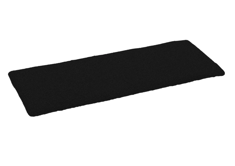 Frisk Sitzkissen Teddy Black