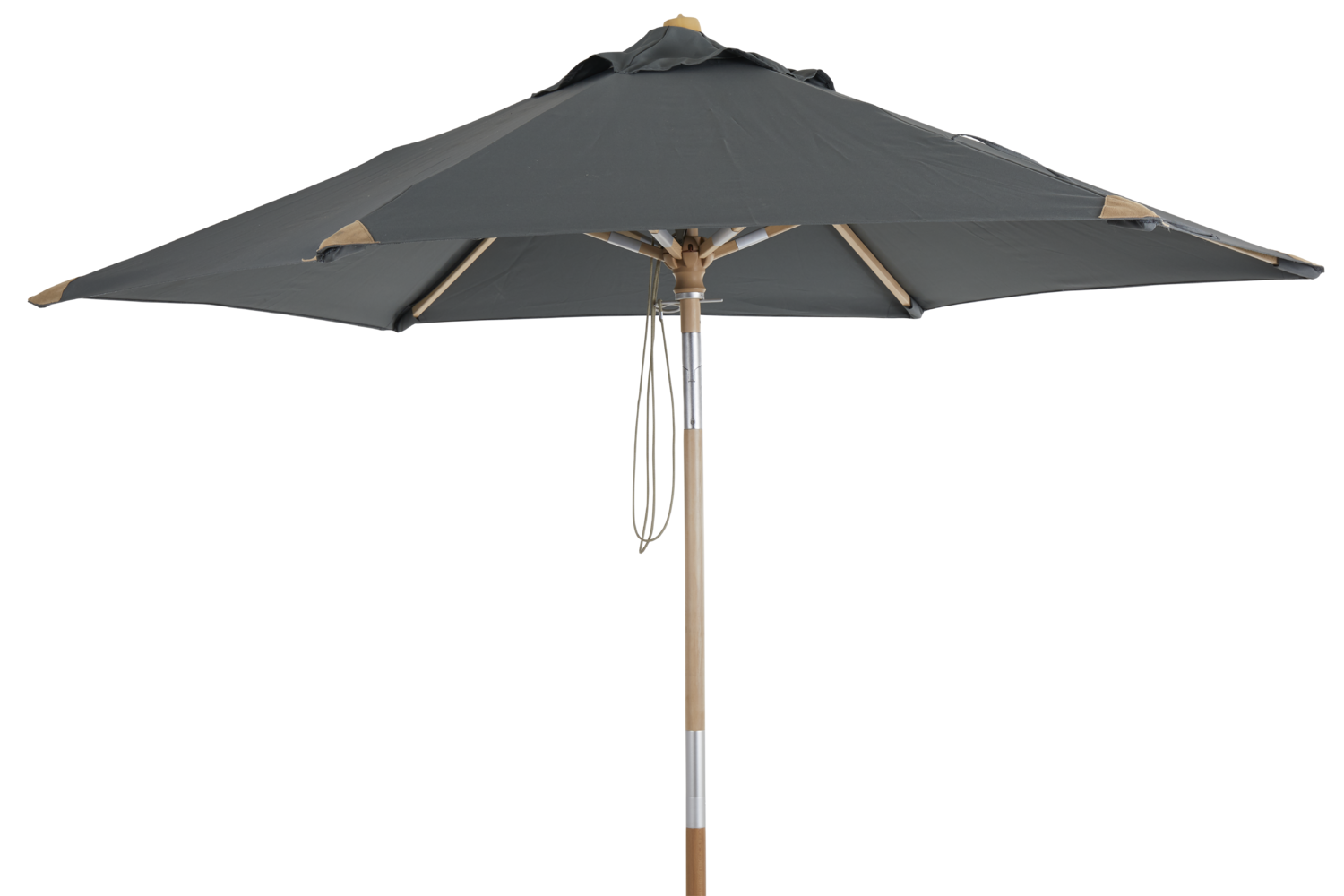 Trieste Sonnenschirm Natur/grau
