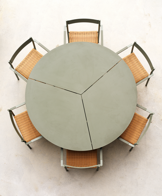 DK Diningstuhl Dusty Green/Natur