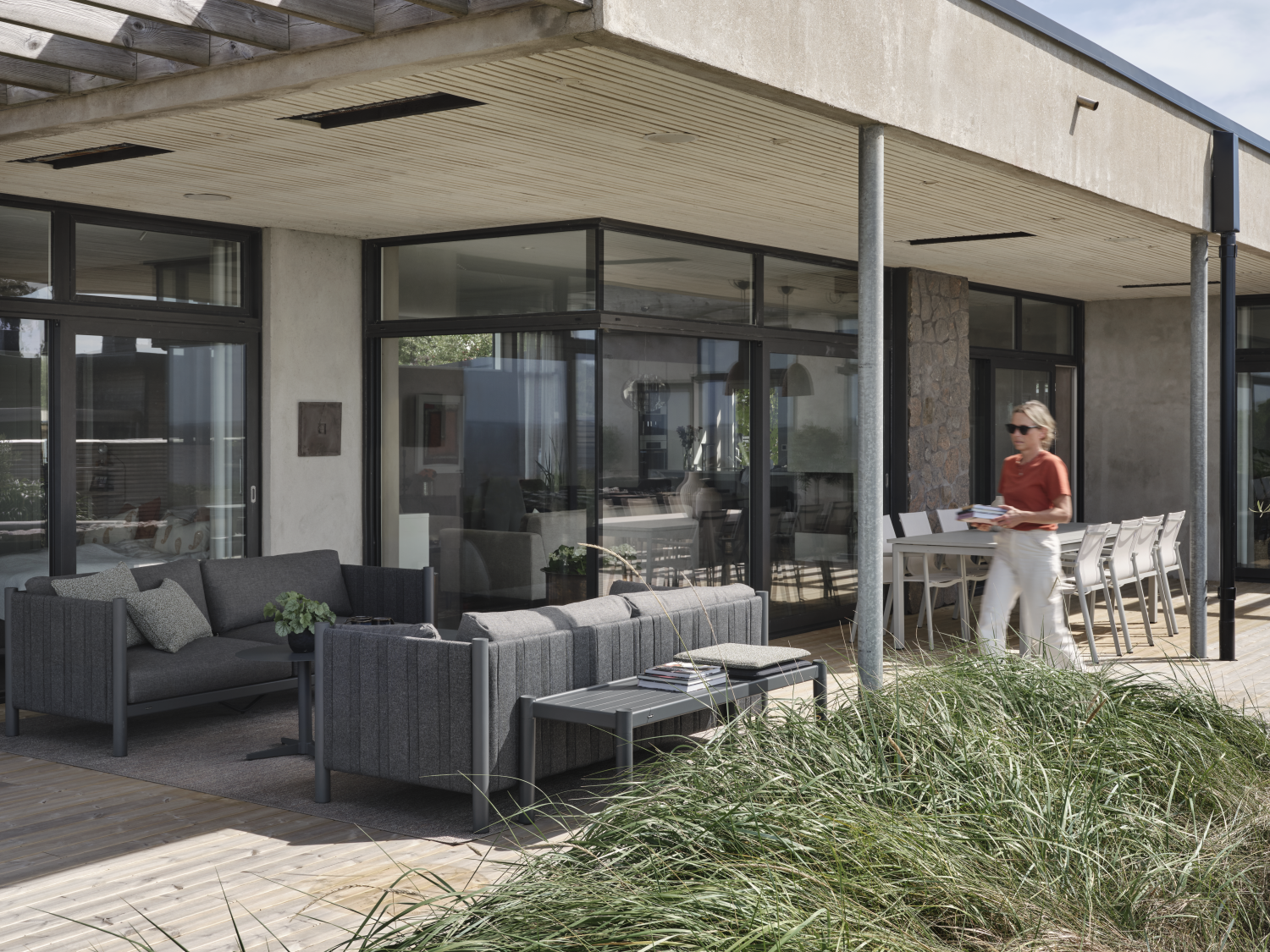 Brad 2,5-Sitzer-Sofa Antrazit/Charcoal Grey