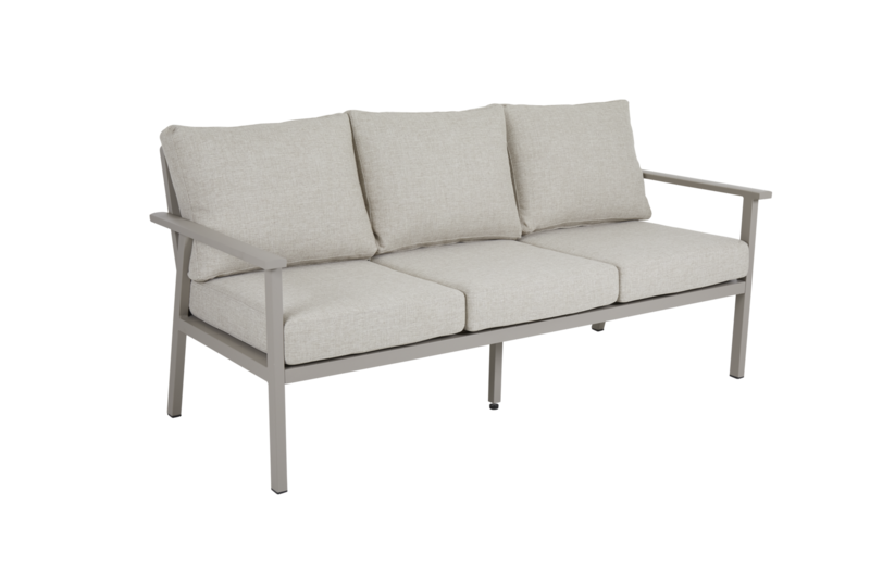 Samvaro 3-Sitzer Sofa Khaki/Sand