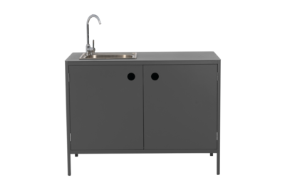 Kelia Outdoorküche Antrazit