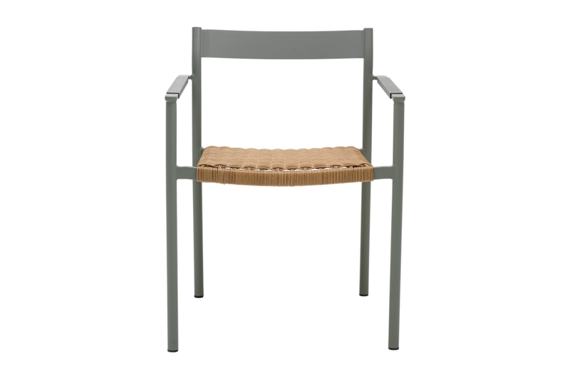 DK Diningstuhl Dusty Green/Natur