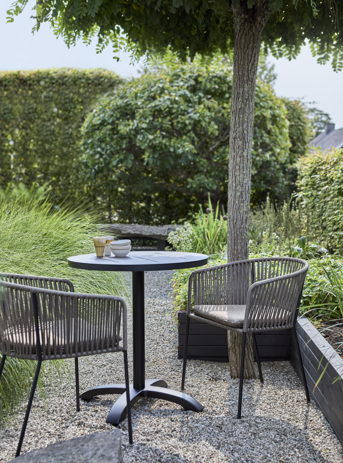 Piatto Diningsessel Schwartz/Raw Peanut