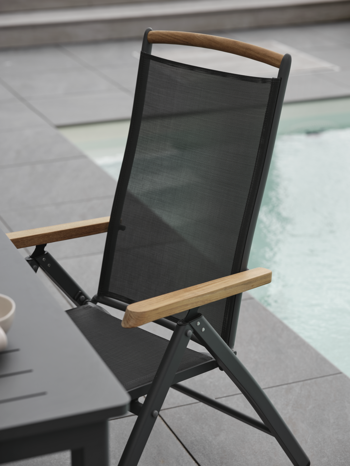 Andy Positionsstuhl Antrazit/Antrazit