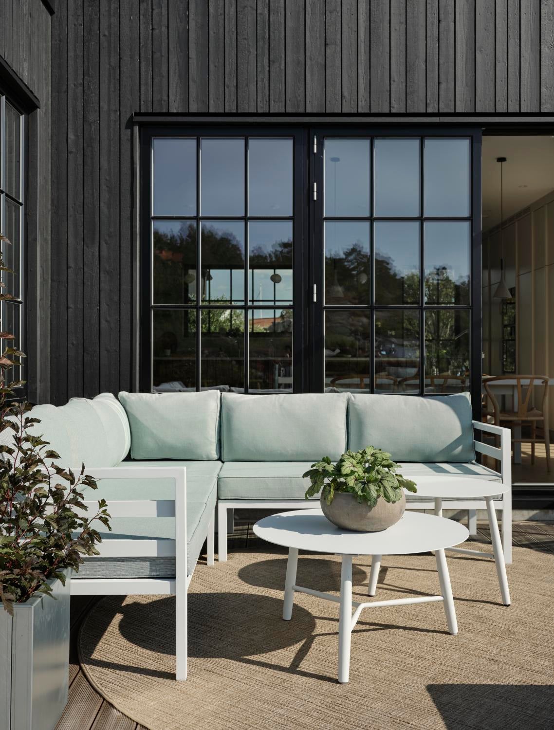 Vannes Loungetisch Weiß