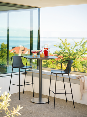 Kasia Barhocker Schwarz/shwarz