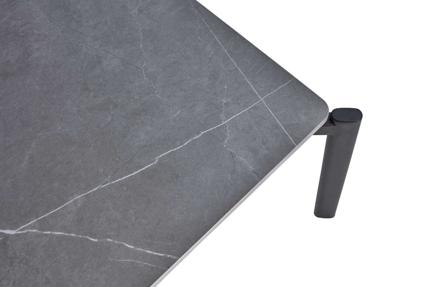 Hallavara Loungetisch Schwarz/grau