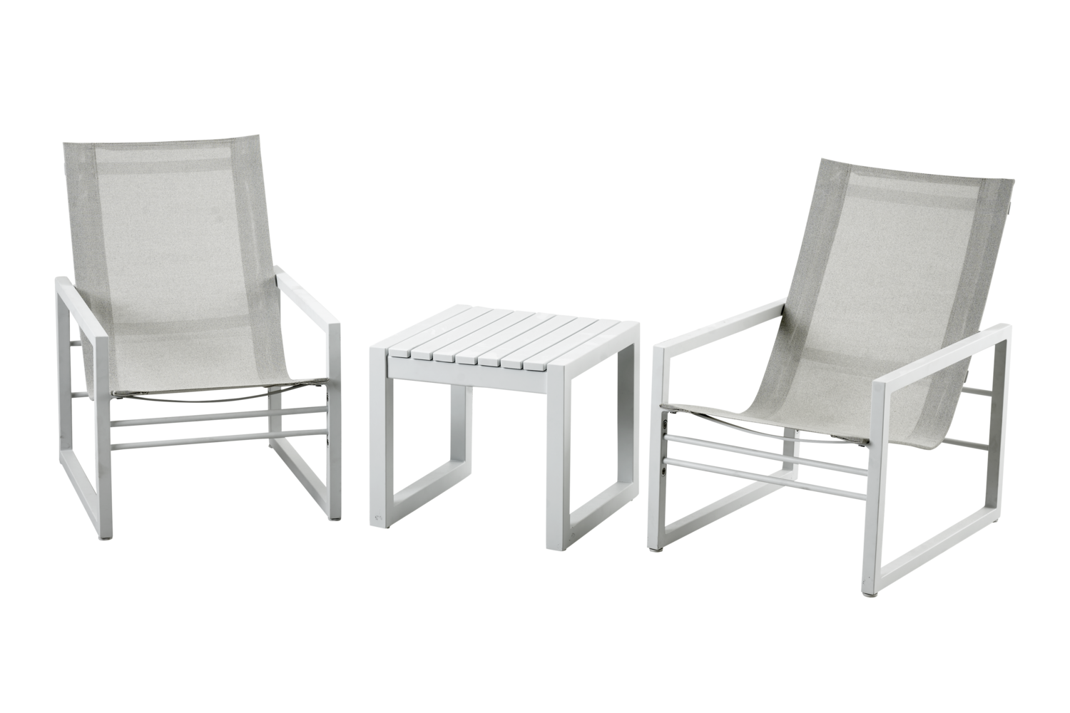 Vevi Beistelltisch Weiß