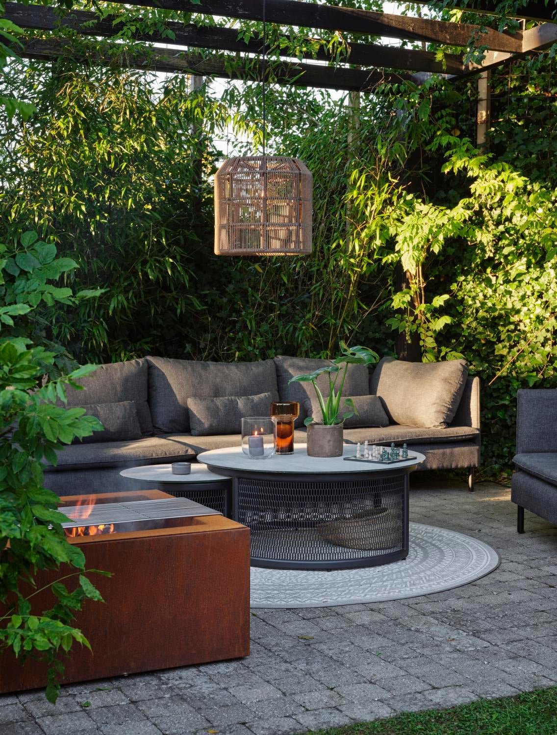 Callisto Rückenkissen  Schwarz/Onyx