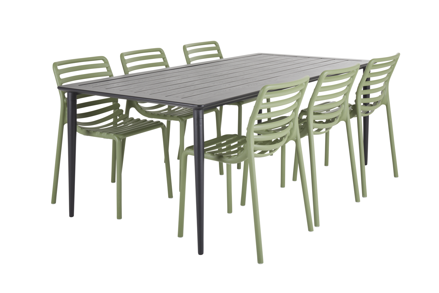 Nimes Esstisch Schwarz